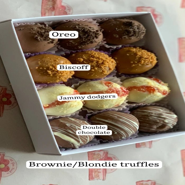 Box of 12 - Brownies/Blondies Truffles